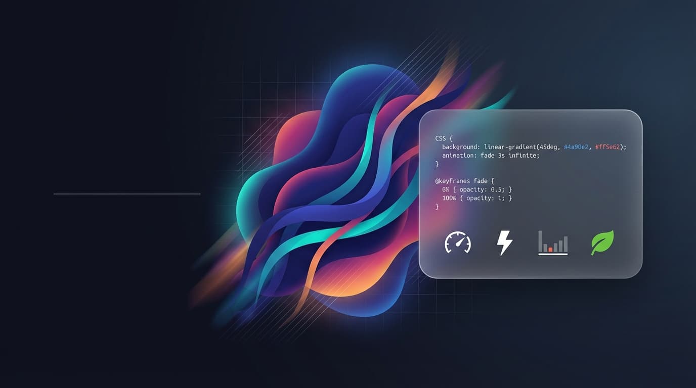 Animated Gradient Backgrounds: Performance-First Design Guide