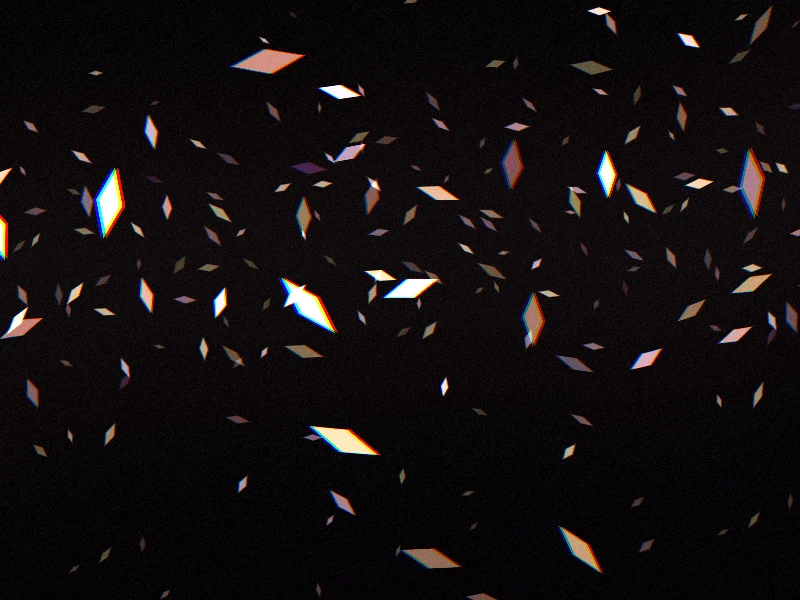 glint shader style